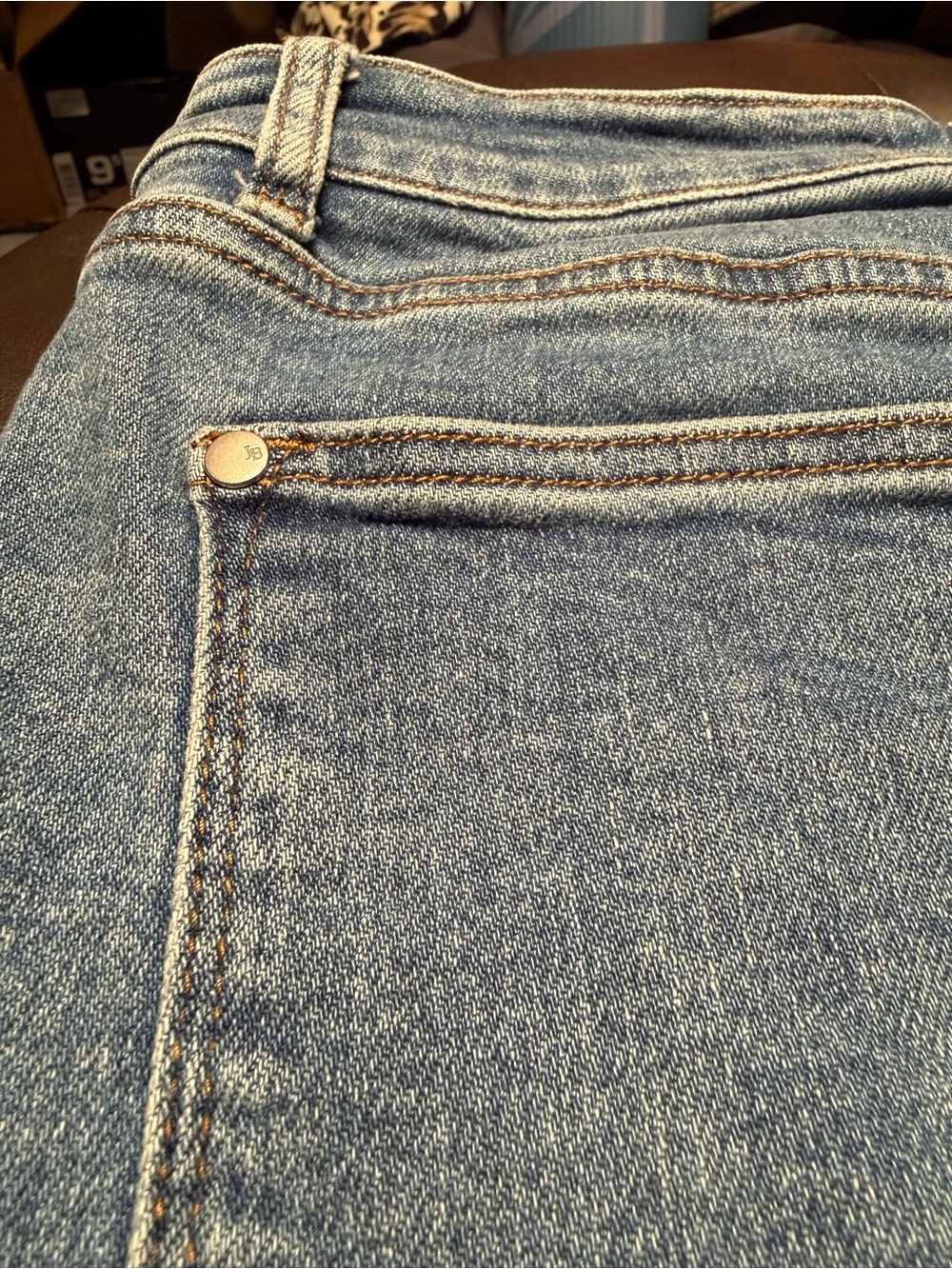 Judy Blue Light Blue Star-Accented Frayed Hem Denim Shorts - Picture 8 of 8
